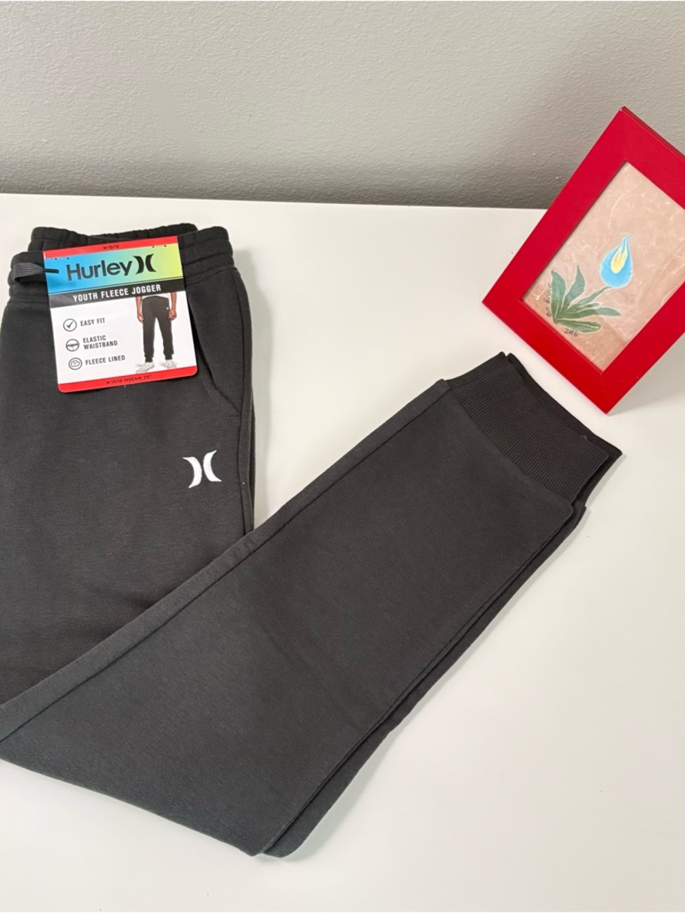 Hurley Youth Fleece Jogger Pants, NWT